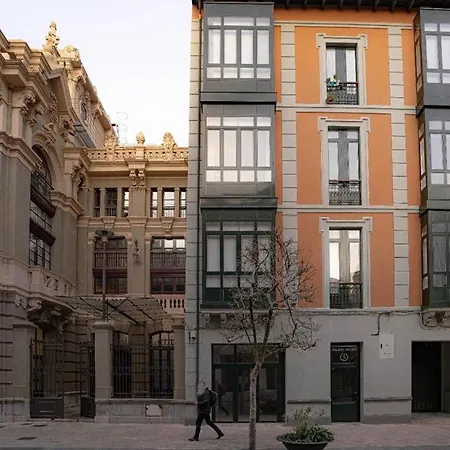 Apartamento Palacio Valdés, centro Avilés, con parking Extérieur photo