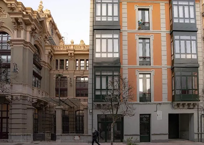 Apartamento Palacio Valdes, Centro Aviles, Con Parking